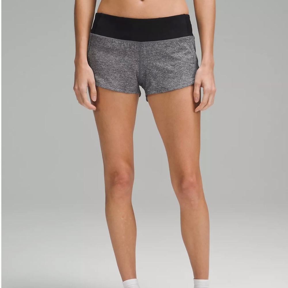 Lululemon Sped Up Low-Rise Lined Short 2.5